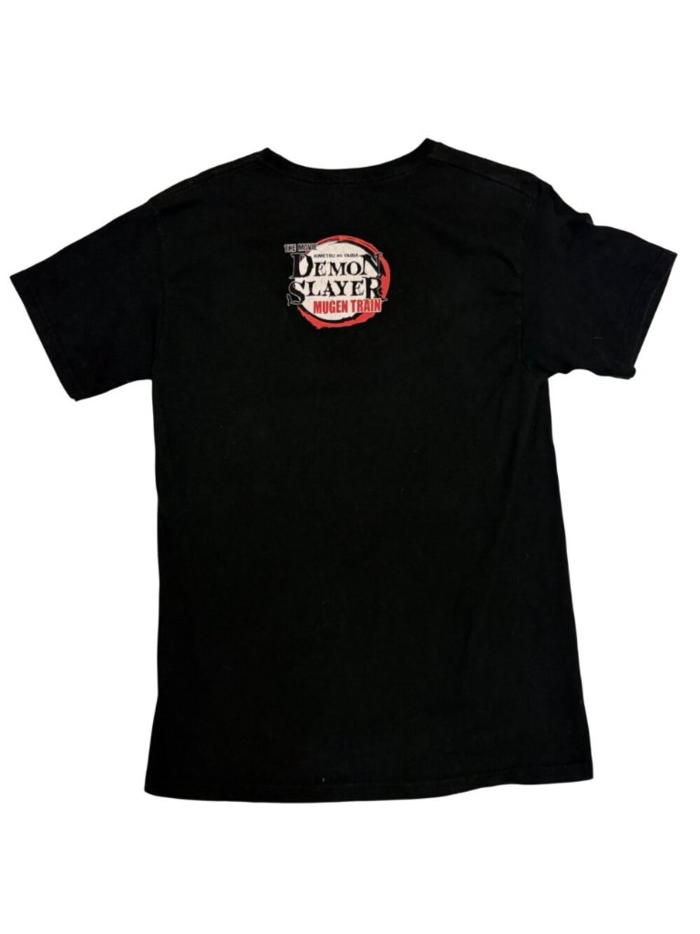 Demon Slayer Mugen Train Black Graphic Tee Tanjiro & Nezuko Adult Medium T-Shirt - Picture 3 of 9